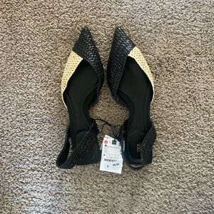 Zara woven sandals